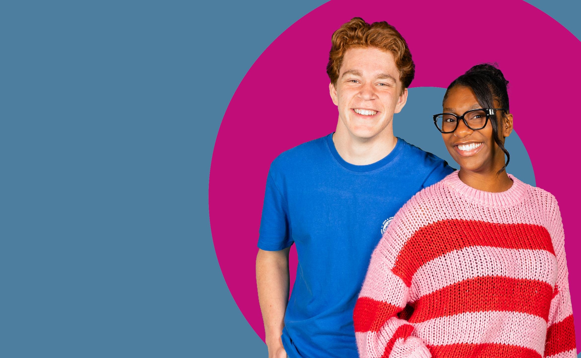 Twee studenten die zich voorbereiden op de Open Dag van Noorderpoort op 18 november 2026