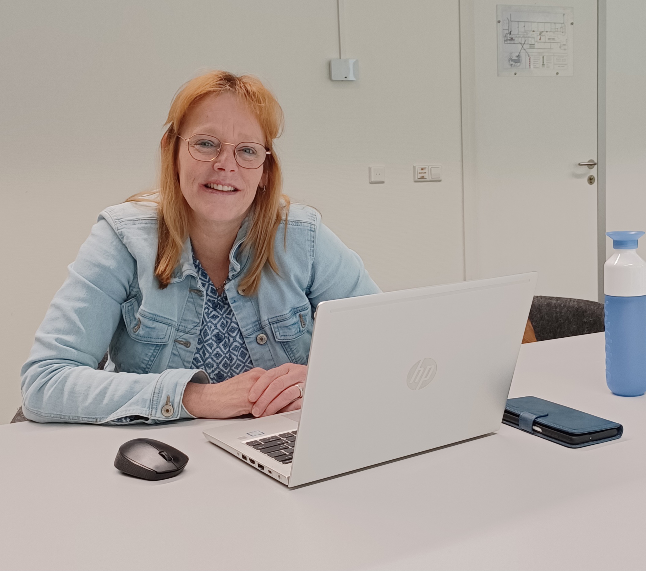 Ervaring: docent Yvonne met haar klas Helpende Zorg en Welzijn.