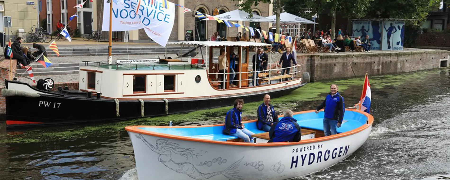 Waterstof Sloep Foto Koos Boertjensnl