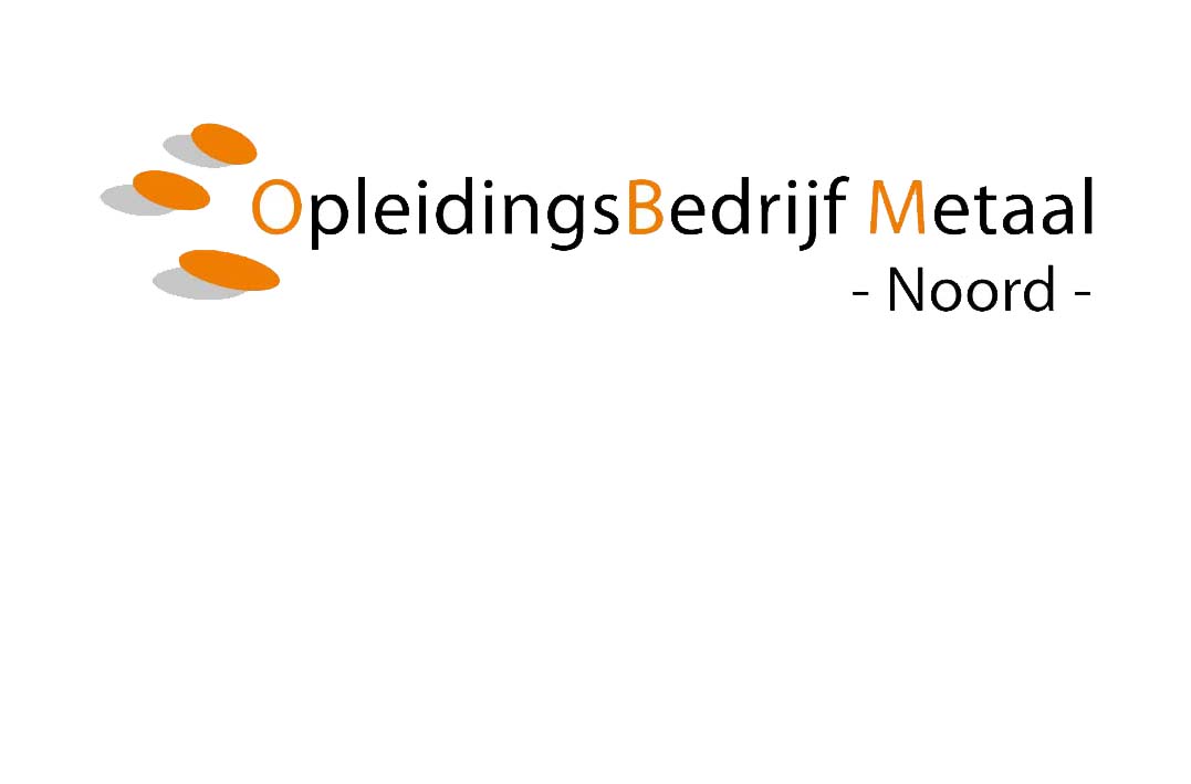 Logo van OpleidingsBedrijf Metaal Noord, gericht op metaaltechniek en vakmanschap in Noord-Nederland